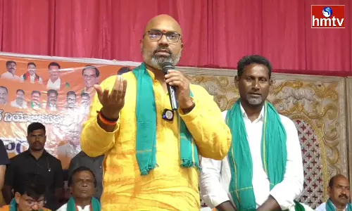 Door To Door Campaign Of BJP In Nizamabad 38th Division