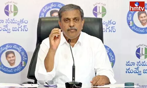 We Are Implementing What We Said In The Manifesto Says Sajjala Ramakrishna Reddy