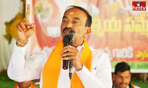 Etela Rajender Election Campaign In Malkajgiri