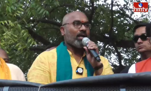 MP Arvind Dharmapuri Fire On Congress