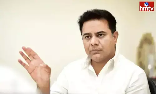 Modi Looted 14 lakh Crores From Adani And Ambani Says KTR