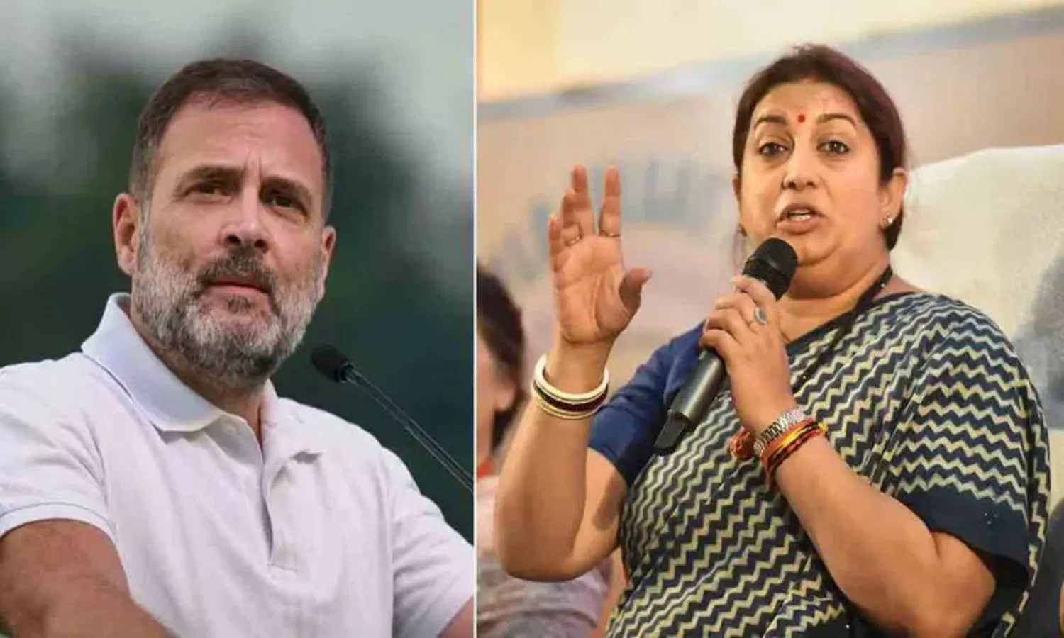 Smriti Irani Slams Rahul Gandhi For Leaving Amethi