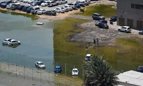 Heavy Rains In Dubai