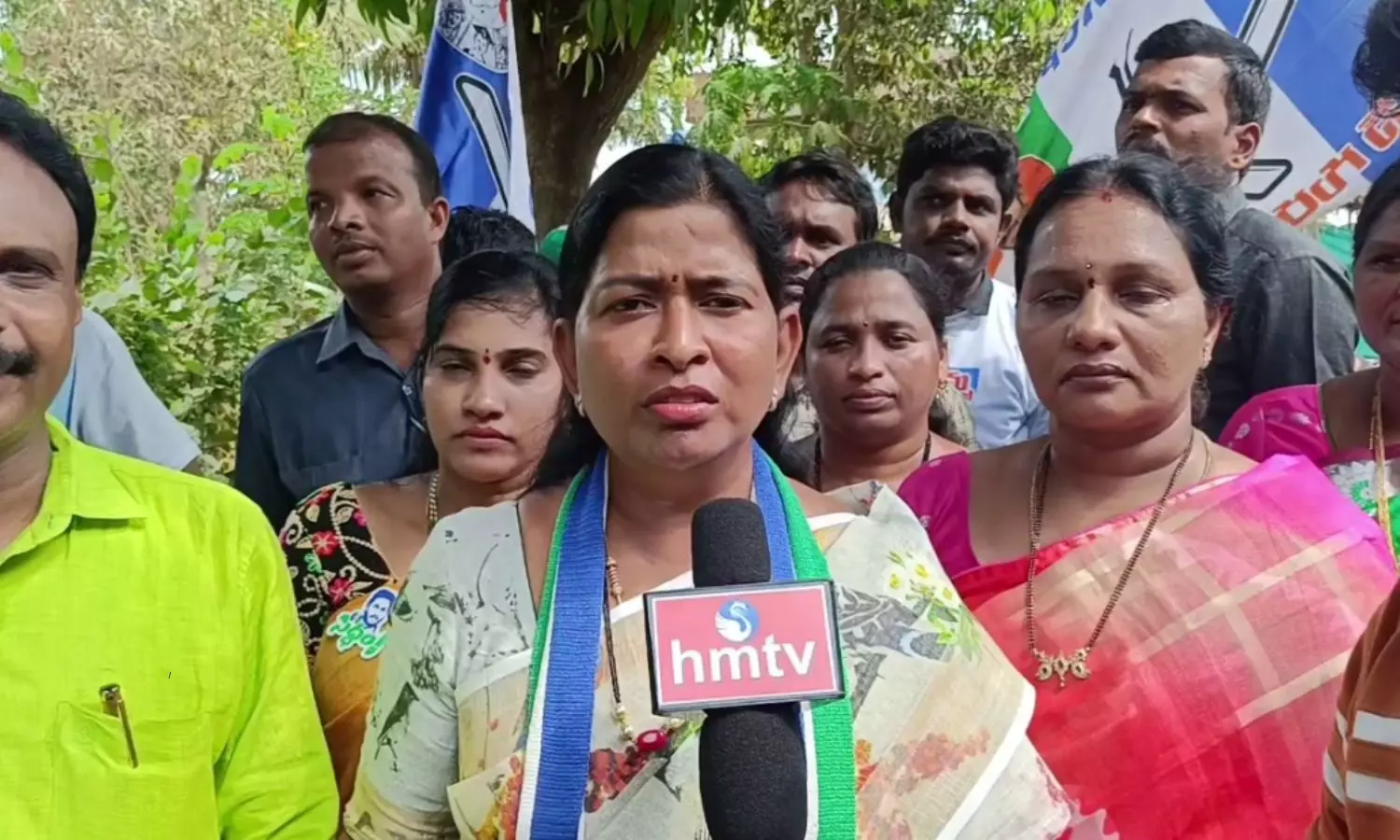 Taneti Vanitha Election Campaign in Devarapalli