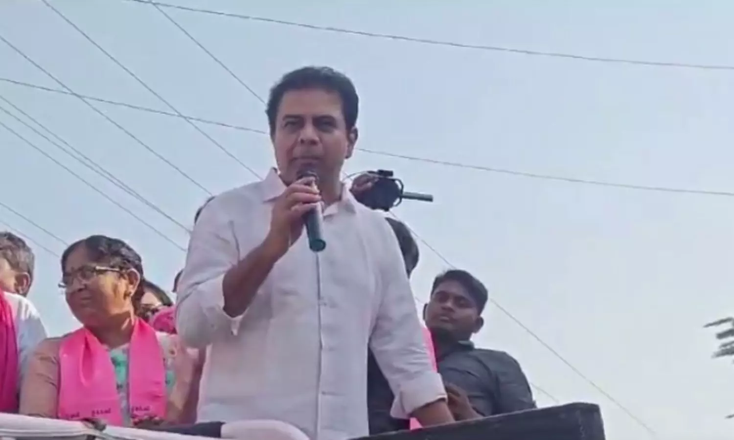 KTR Hot Comments In Sircilla District Corner Meeting