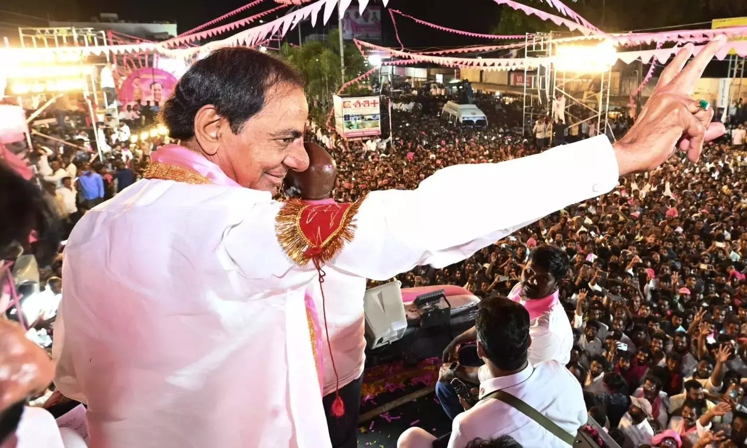 Former CM KCR Is Campaigning In Medak District Today