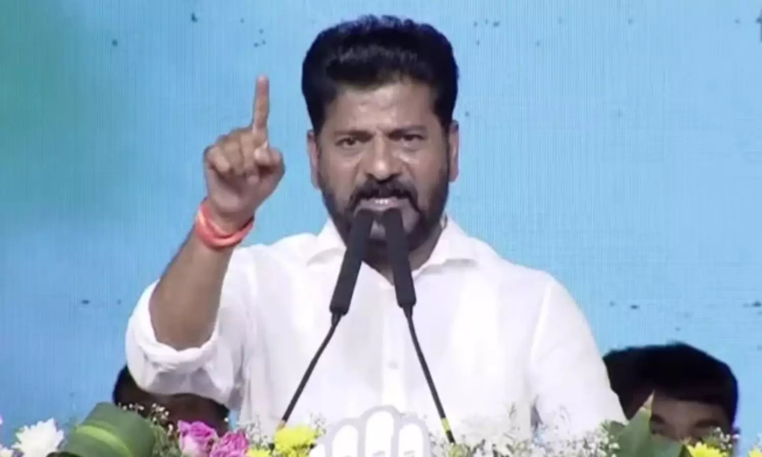 CM Revanth Reddy Slams BJP in Narsapur Public Meeting