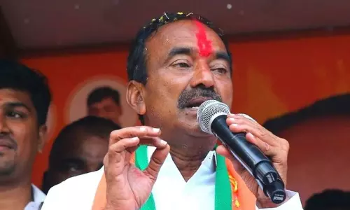 Etela Rajender Fire On Congress