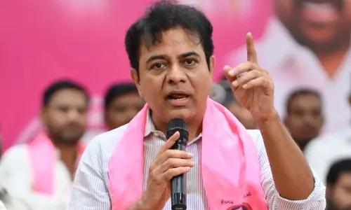 KTR Satires On 6 Congress Guarantee Schemes KTR Satires On 6 Congress Guarantee Schemes