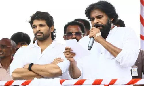 Allu Arjun Support to Pawan Kalyan Allu Arjun Support to Pawan Kalyan