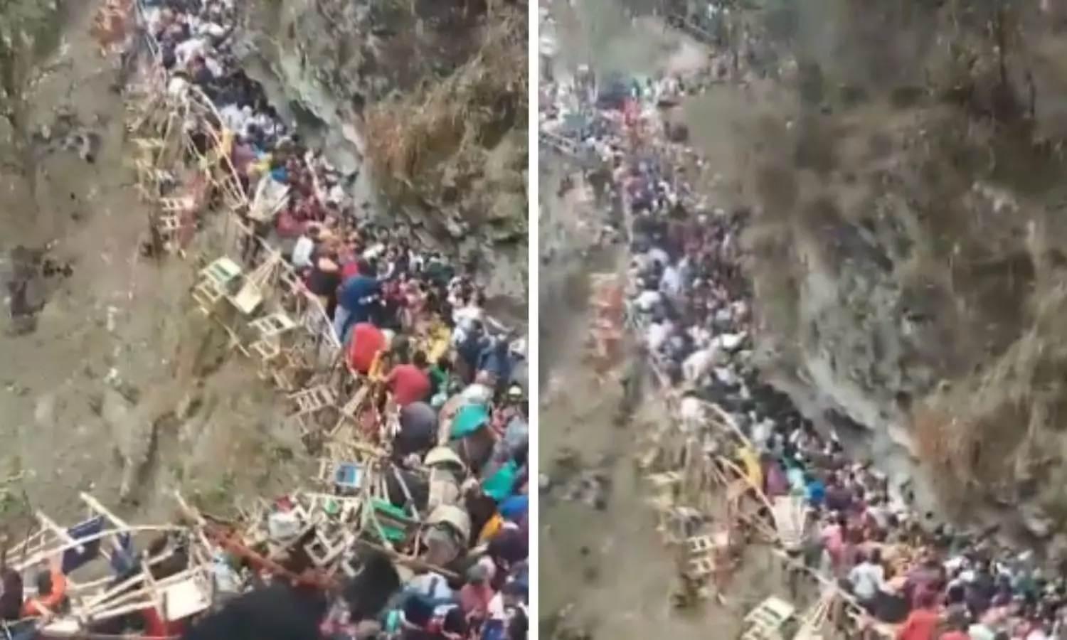 Massive Rush In Yamunotri