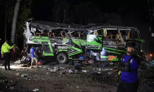 Fatal Road Accident In Indonesia