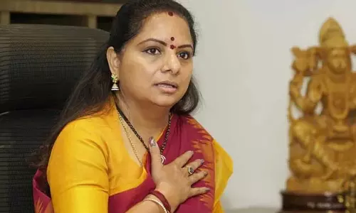 MLC Kavitha to Rouse Avenue Court today MLC Kavitha to Rouse Avenue Court today