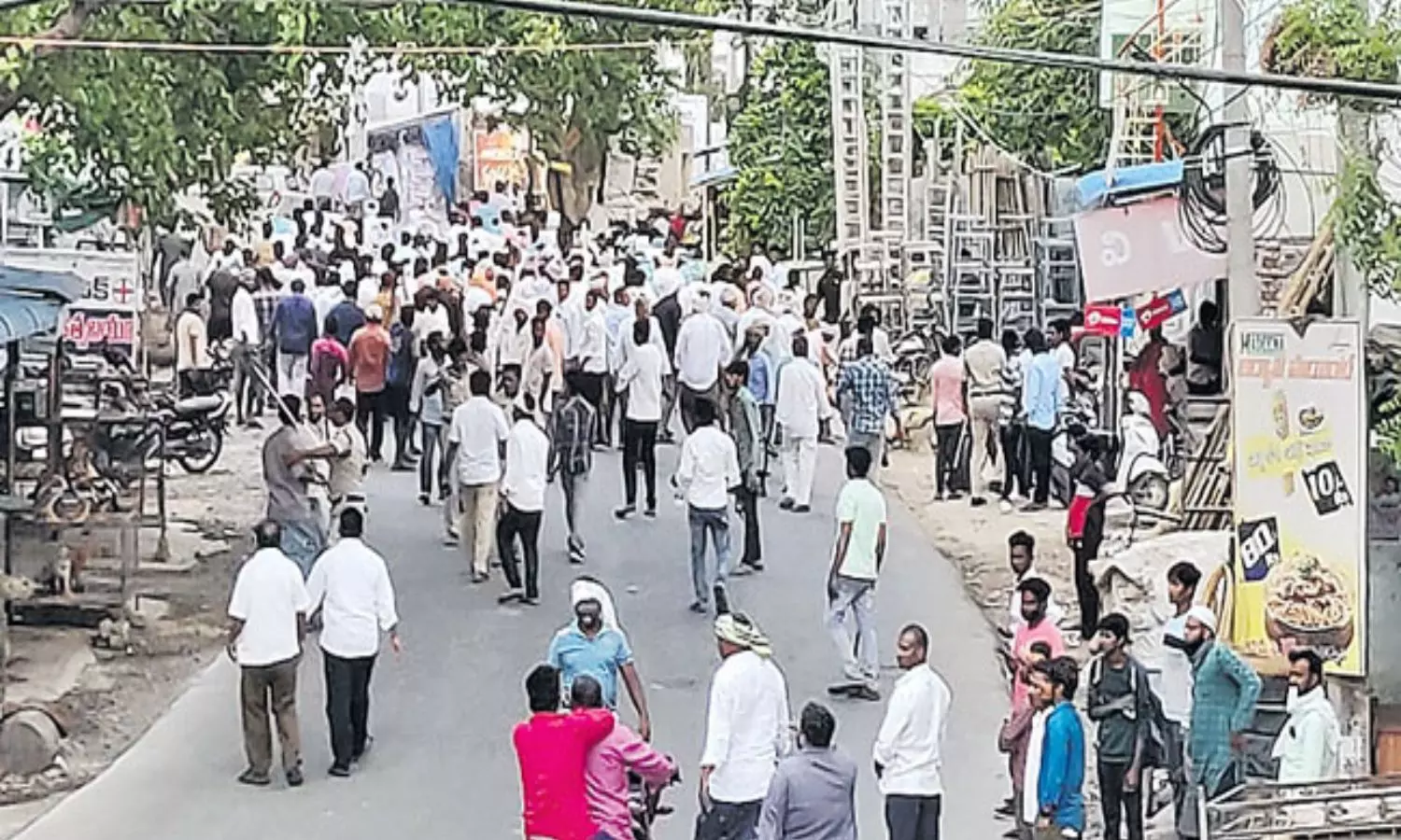 High Tension Continues In Andhra Pradesh