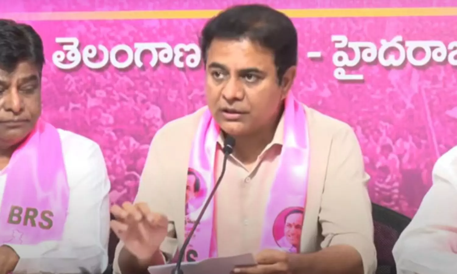 The Government Is Not Supporting The Farmers Says KTR