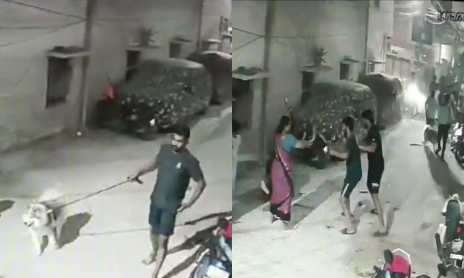 Attack on a family raising a dog in Hyderabad