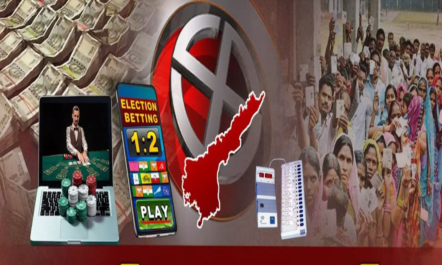 Heavy Betting on Andhra Pradesh Elections Results