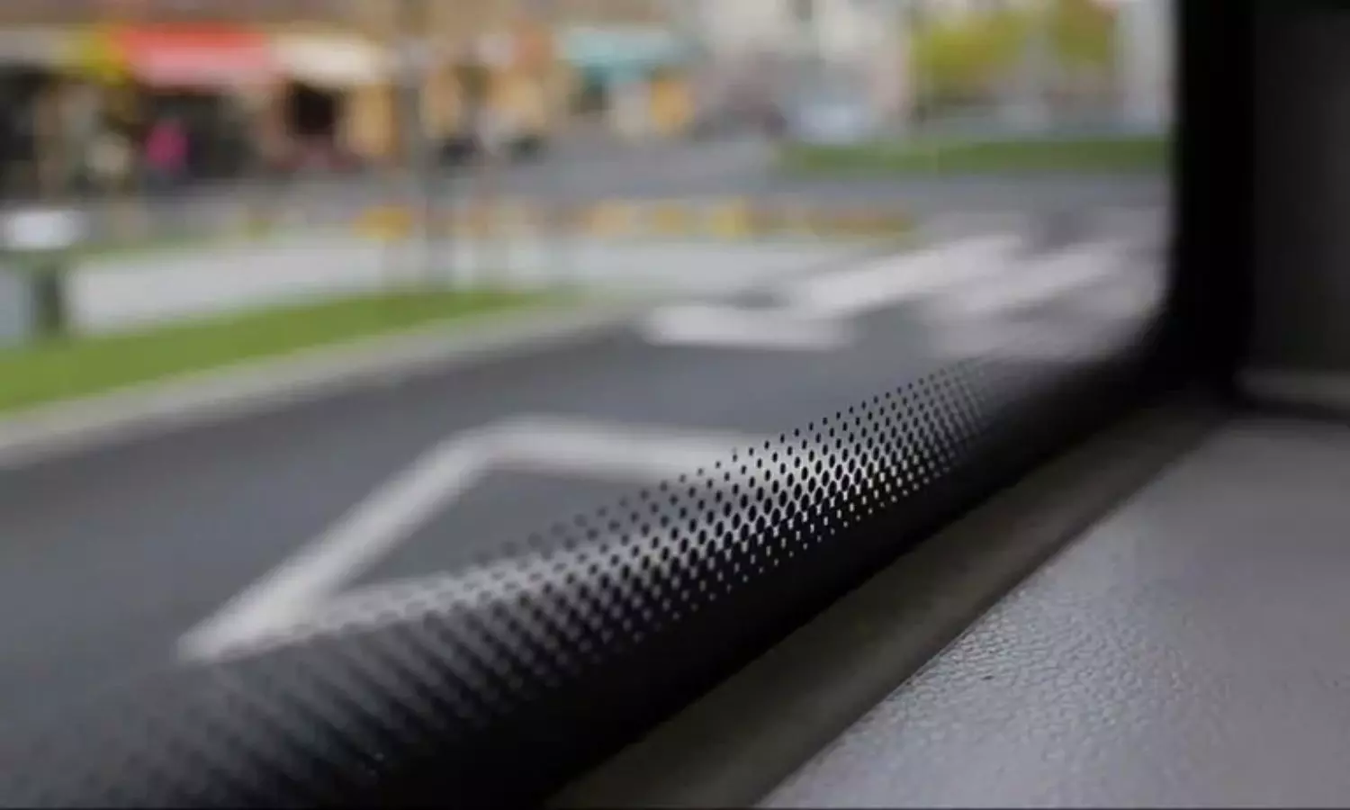 Check The Purpose Of Small Black Dots On Car Windscreen