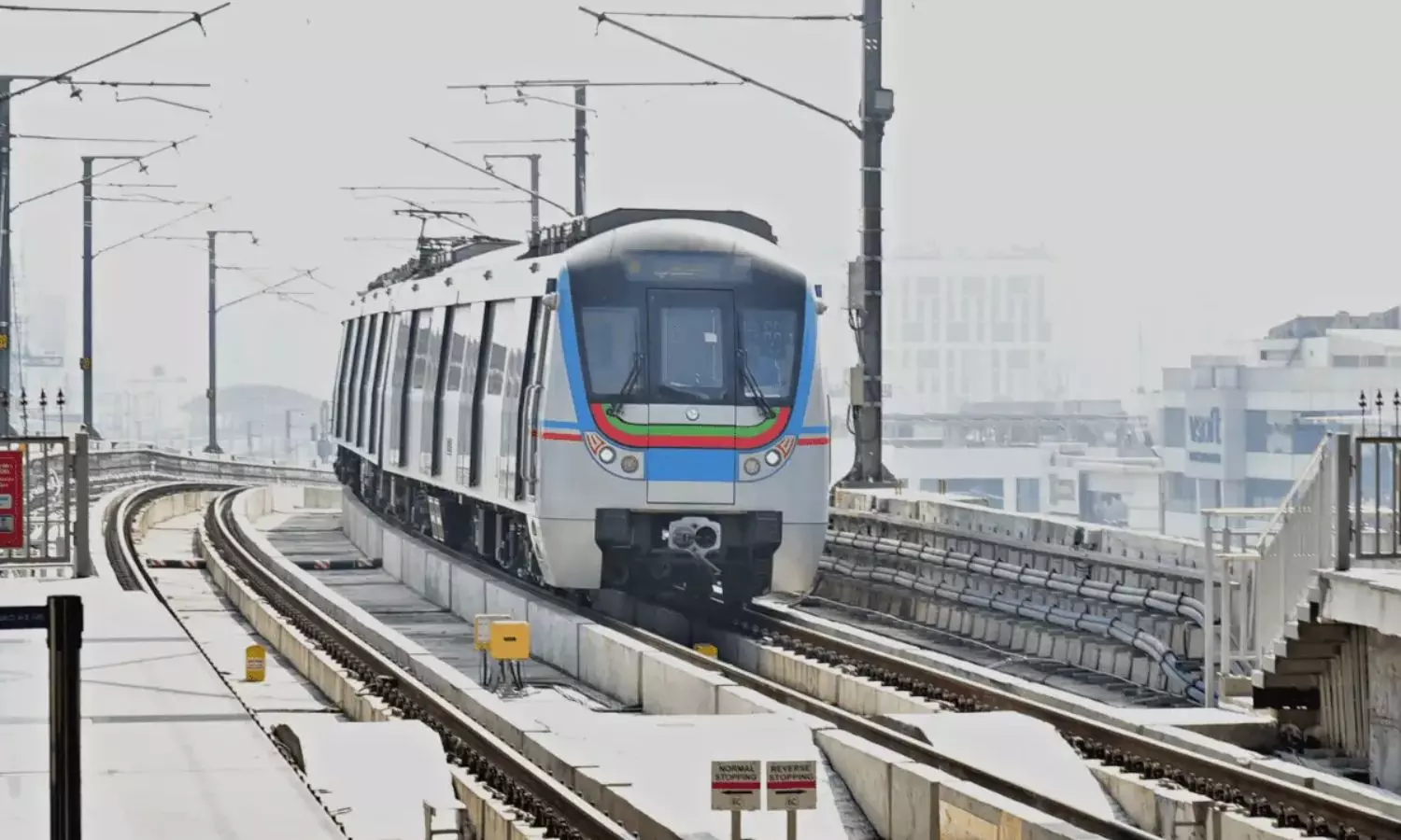 Good news to Hyderabad commuters Metro Train has decided to extend train timings Good news to Hyderabad commuters Metro Train has decided to extend train timings