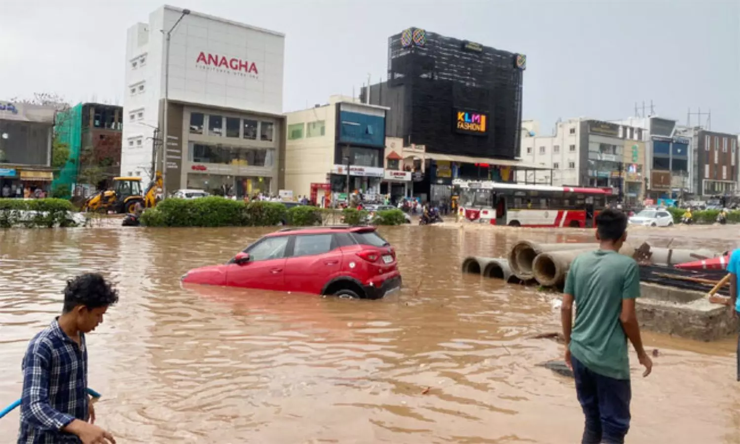 Heavy Rain in Telugu States