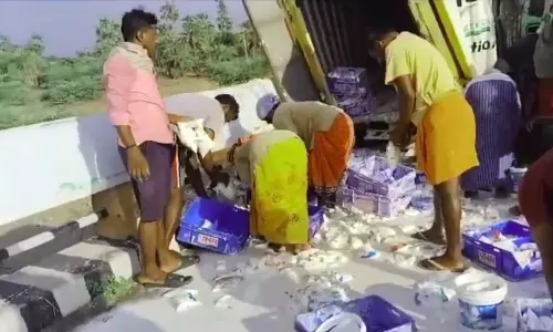 Road Accident In Jagtial District Road Accident In Jagtial District