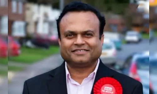 A resident of Karimnagar is contesting the British Parliament elections