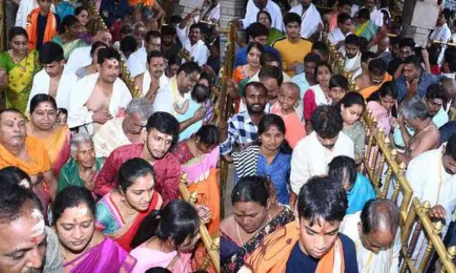 Devotees Rush At Srisailam temple