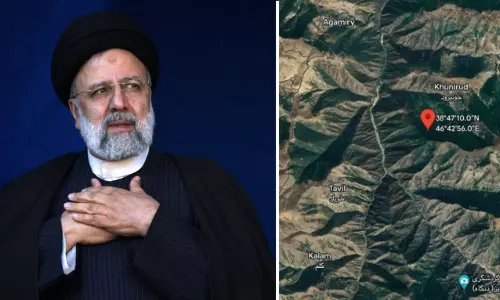 Iranian Military Locates Crash Site Of President Ebrahim Raisis Helicopter