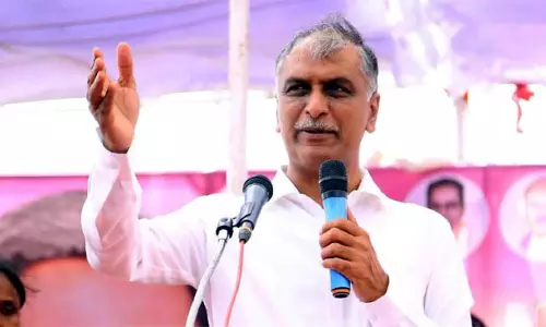Congress Is Cheating The Farmers Says Harish Rao Congress Is Cheating The Farmers Says Harish Rao