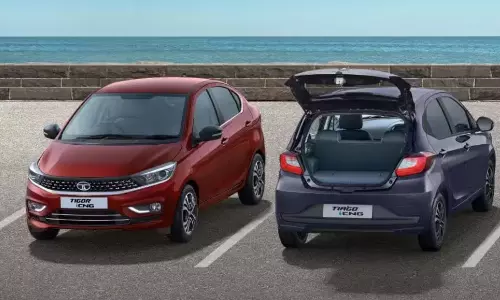Tata Tiago icng Mileage 28 kmpl with 4 star saftey rating check price and features
