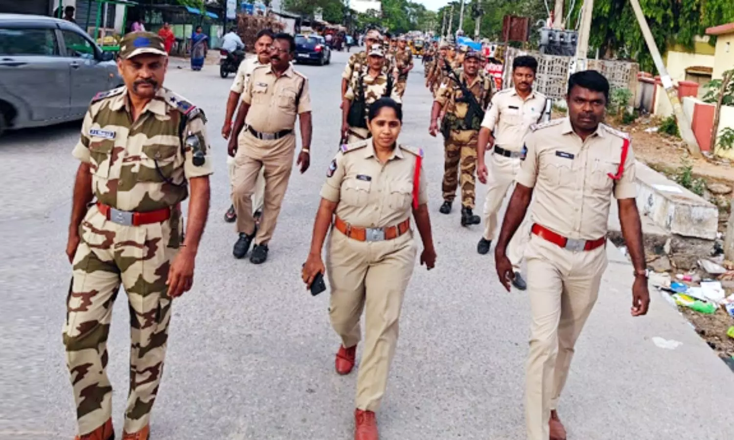 Police High Alert in Chandragiri Tirupati