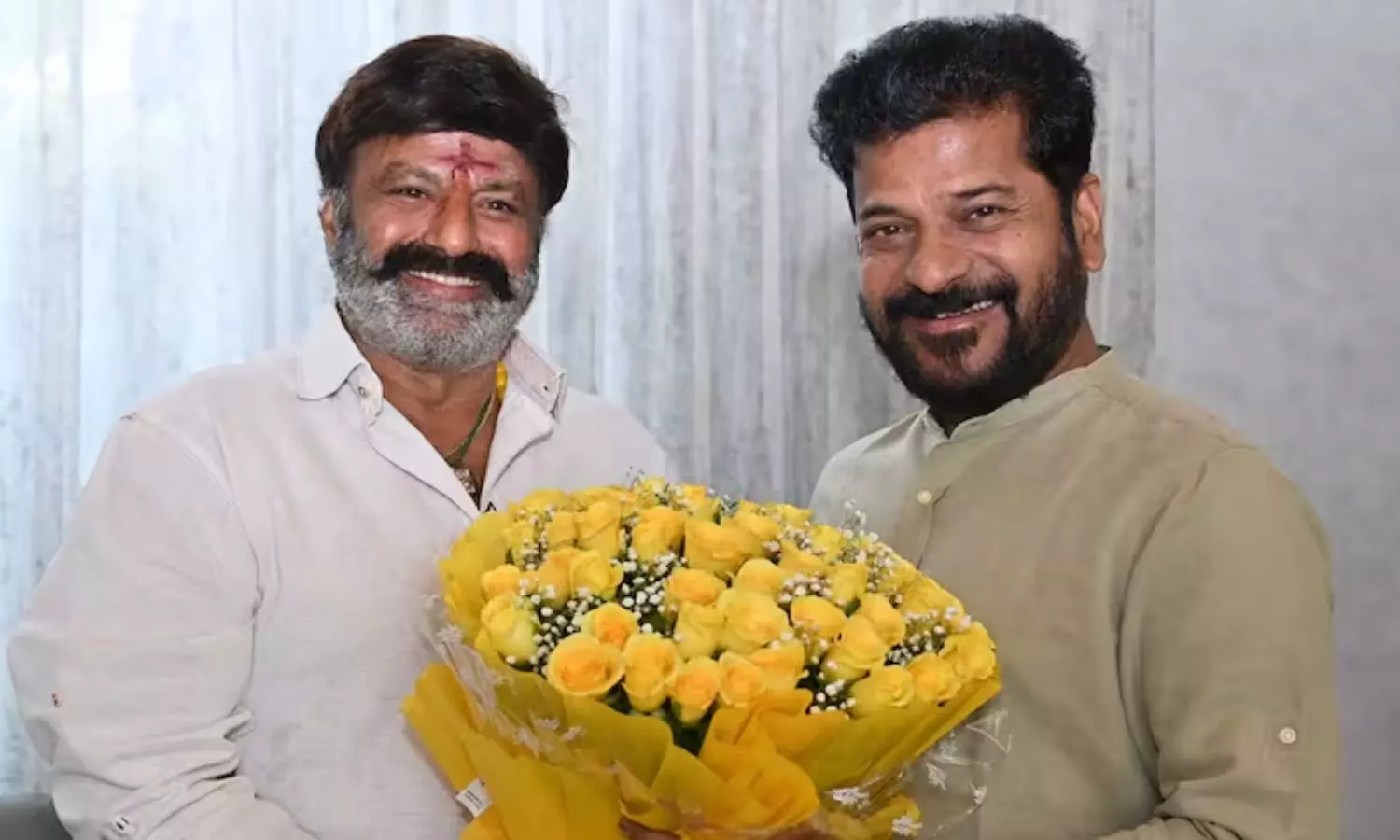 Balakrishna met Telangana CM Revanth Reddy