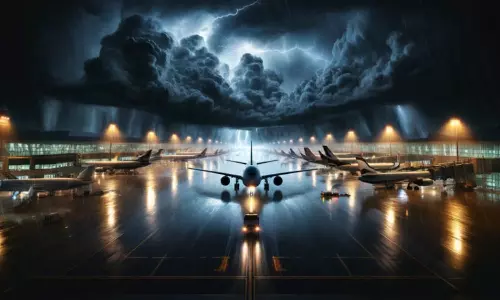 Kolkata Airport Closed For 21 Hours Dozens Of Flights Cancelled