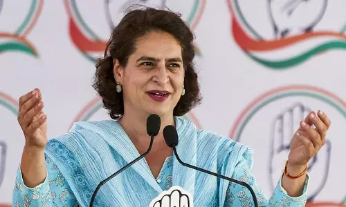 People of the country are fed up with BJP Says Priyanka Gandhi People of the country are fed up with BJP Says Priyanka Gandhi
