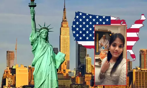 A Young Woman Of Yadadri District Died In An Accident In America