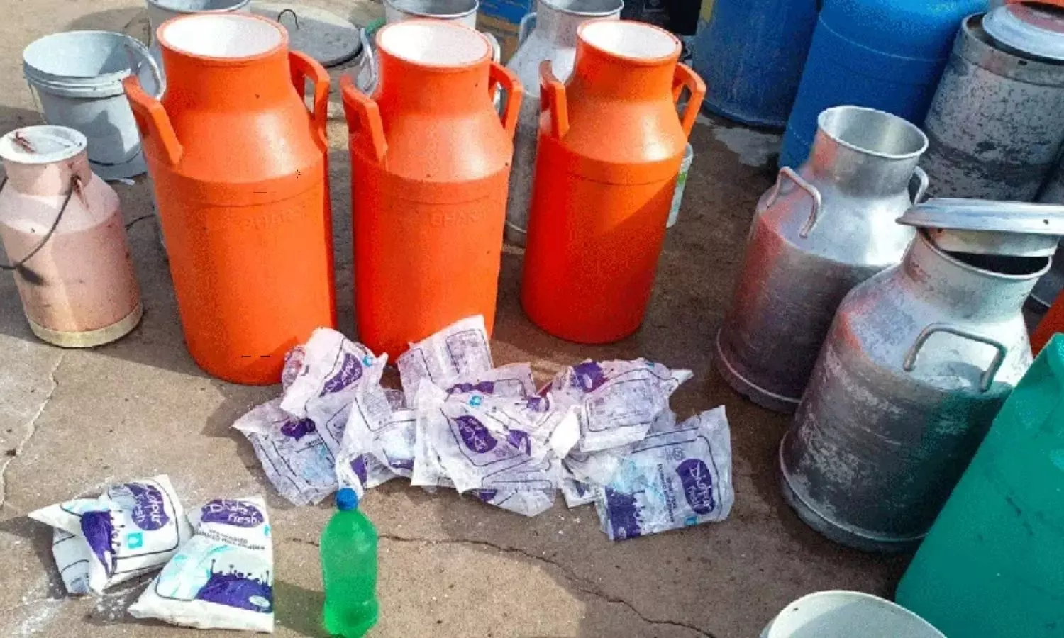 Police Nab Adulterated Milk Manufacturers In Yadadri Bhuvanagiri District