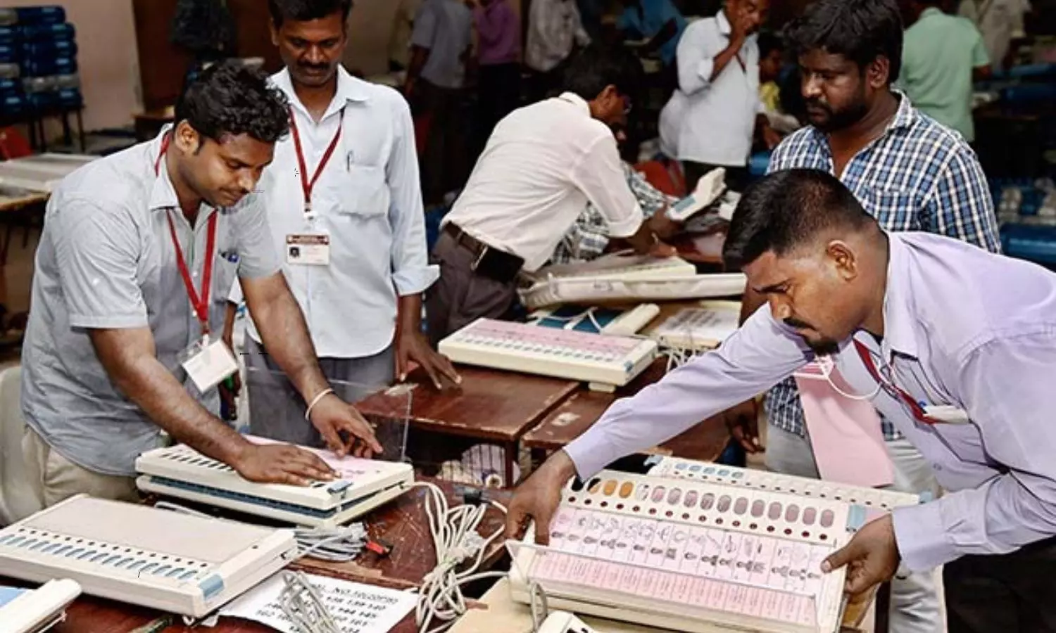 EC Arranged 1855 Tables for Counting Votes in Telangana for Lok Sabha Elections