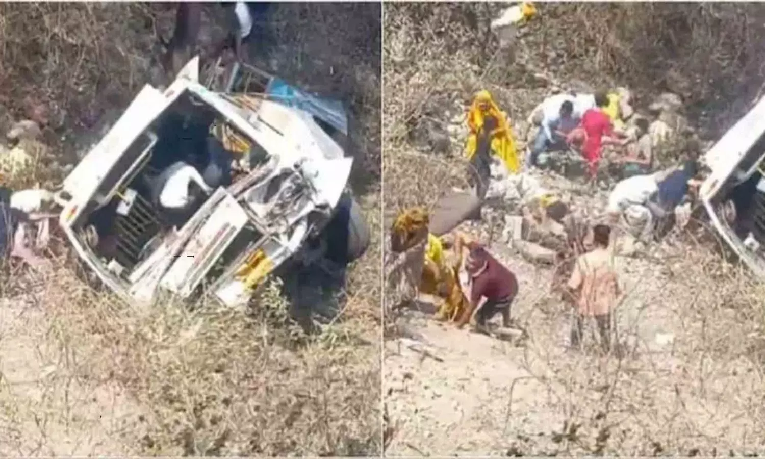 Bus Falls In Gorge In Jammu And Kashmirs Akhnoor