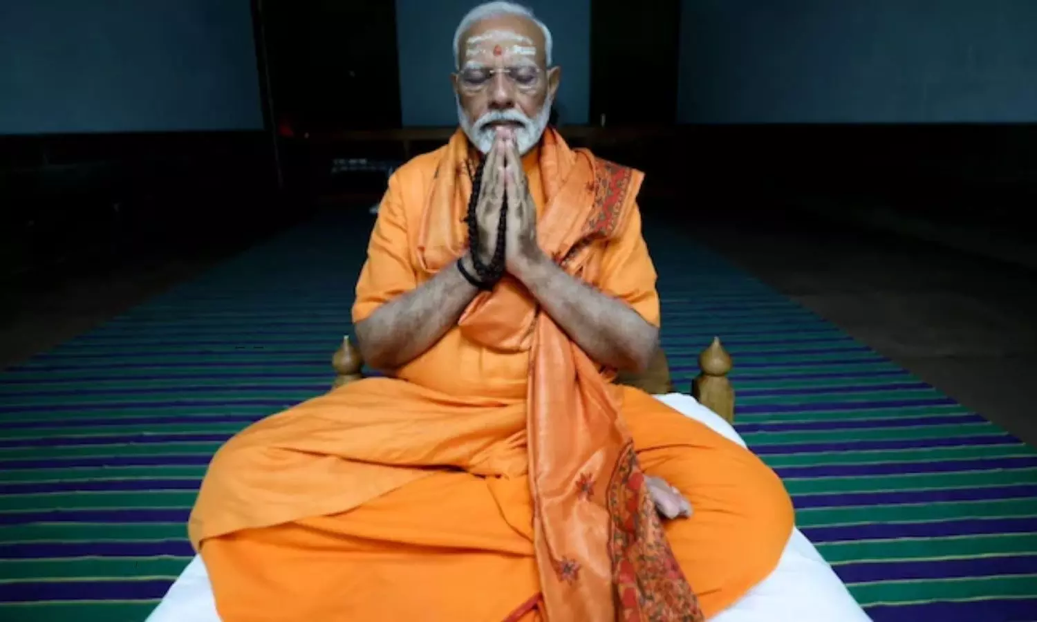 PM Modi Ends Long Meditation at Vivekananda Rock Memorial