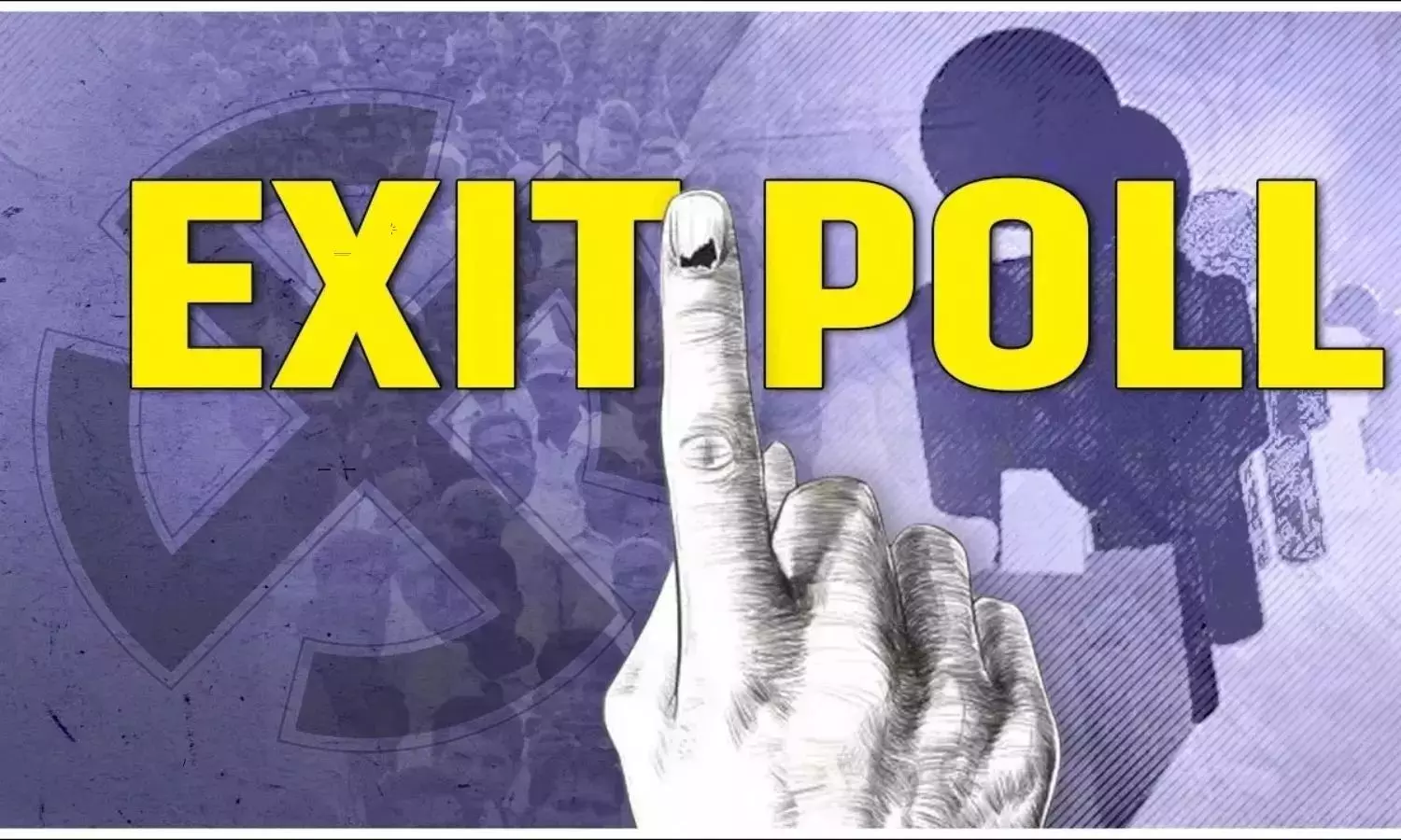 In taking the public pulse exit polls are up and down