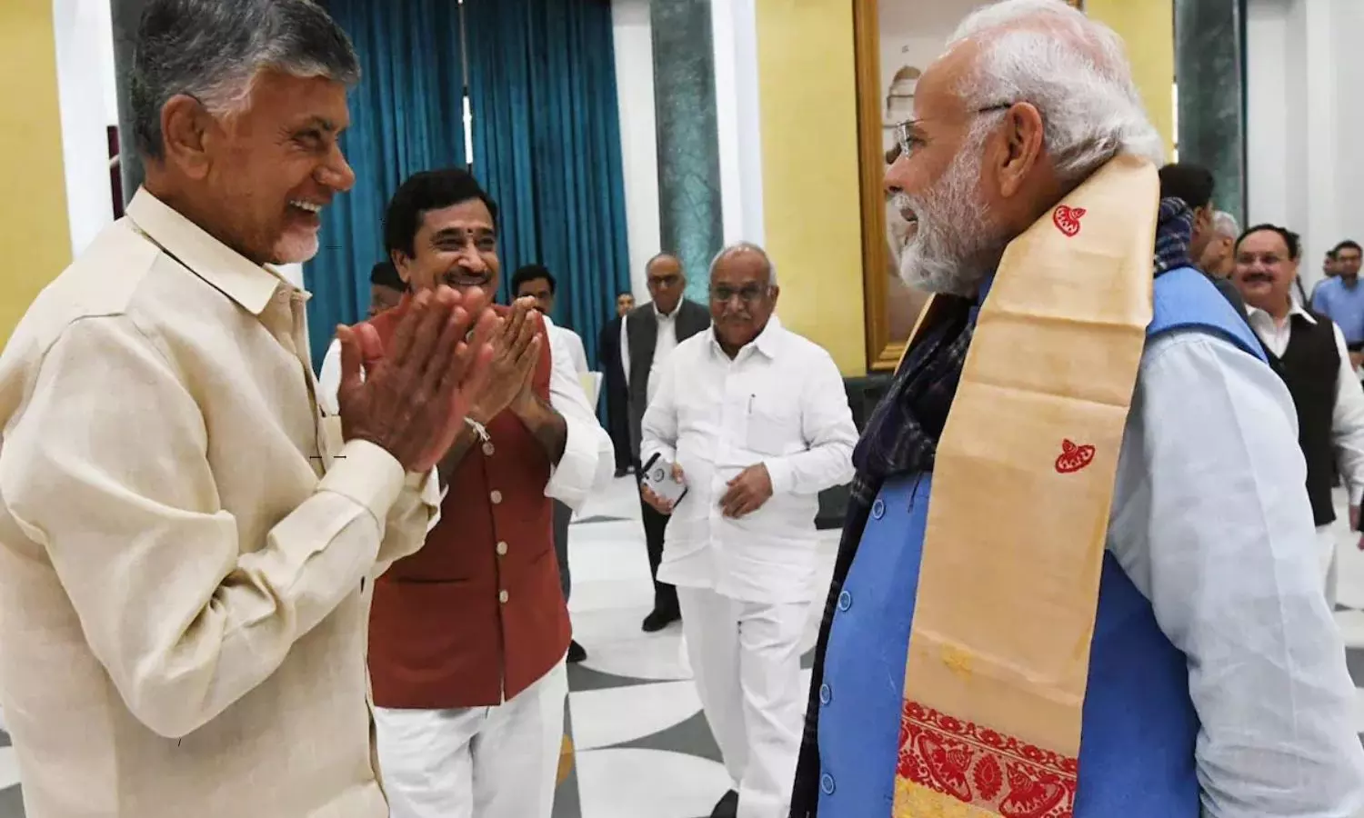 Chandrababu Set To Be Andhra Chief Minister PM To Attend Oath Ceremony