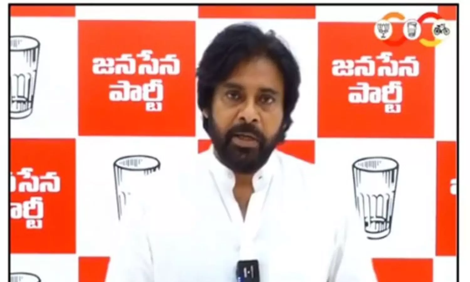 Janasena new record with 100 percent strike rate