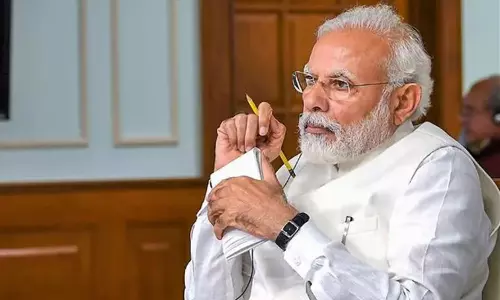 NDA meeting begins at Modi Residence NDA meeting begins at Modi Residence