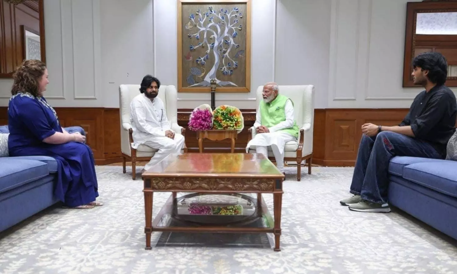 Pics Pawan Kalyan Meets PM Narendra Modi