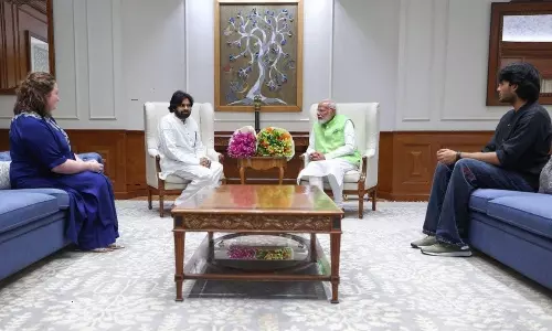 Pics Pawan Kalyan Meets PM Narendra Modi Pics Pawan Kalyan Meets PM Narendra Modi
