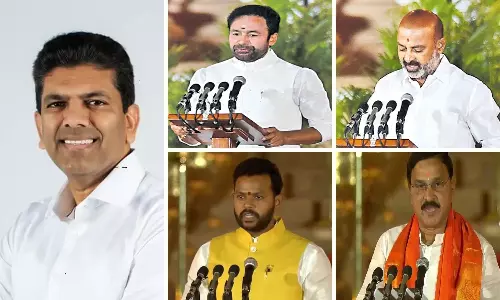 5 MPs From Telugu States Get Union Minister Post 5 MPs From Telugu States Get Union Minister Post