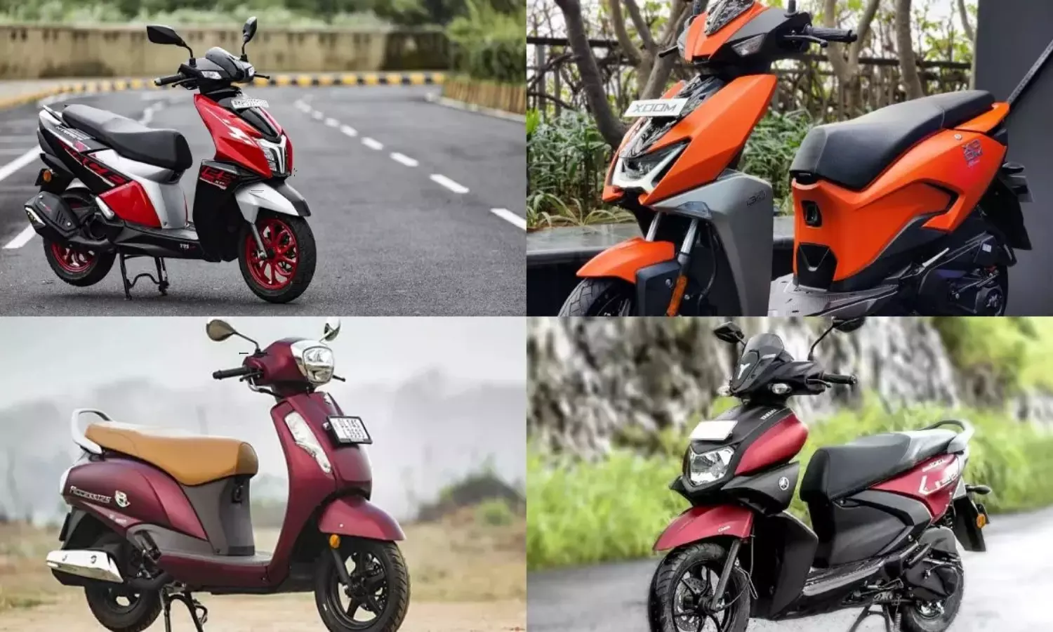 From Yamaha Ray ZR 125 to TVS Ntorq 125 these 5 top scooters in india under one lakh rupees with best mileage