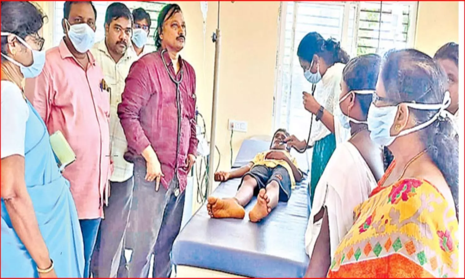 Diarrhea is rampant in Kommanapalli of Kakinada district