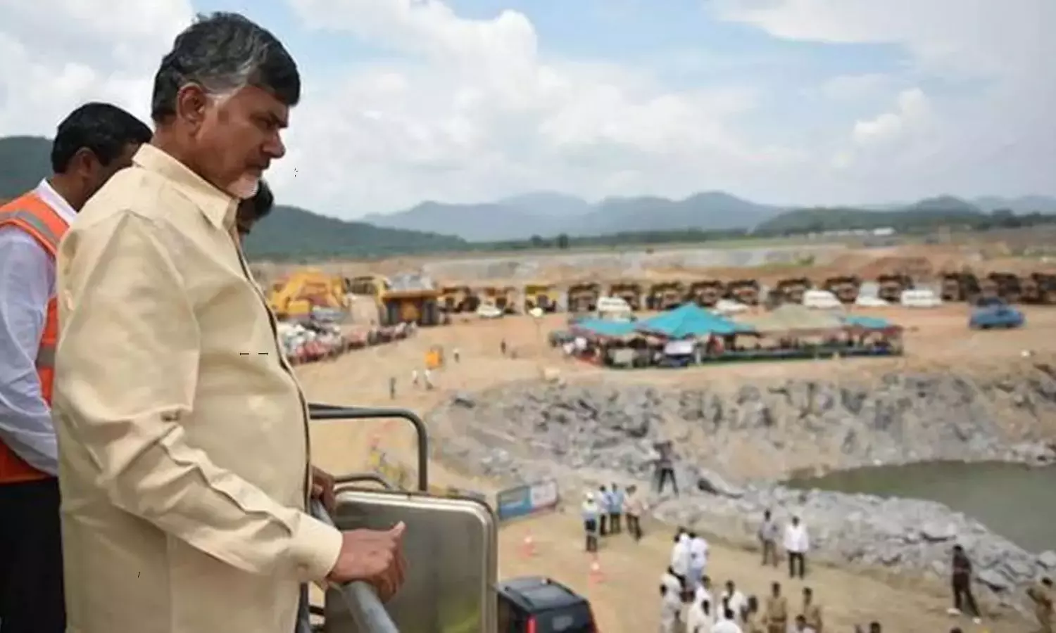 Chandrababu Naidu to Visit Polavaram Today To Inspect Works