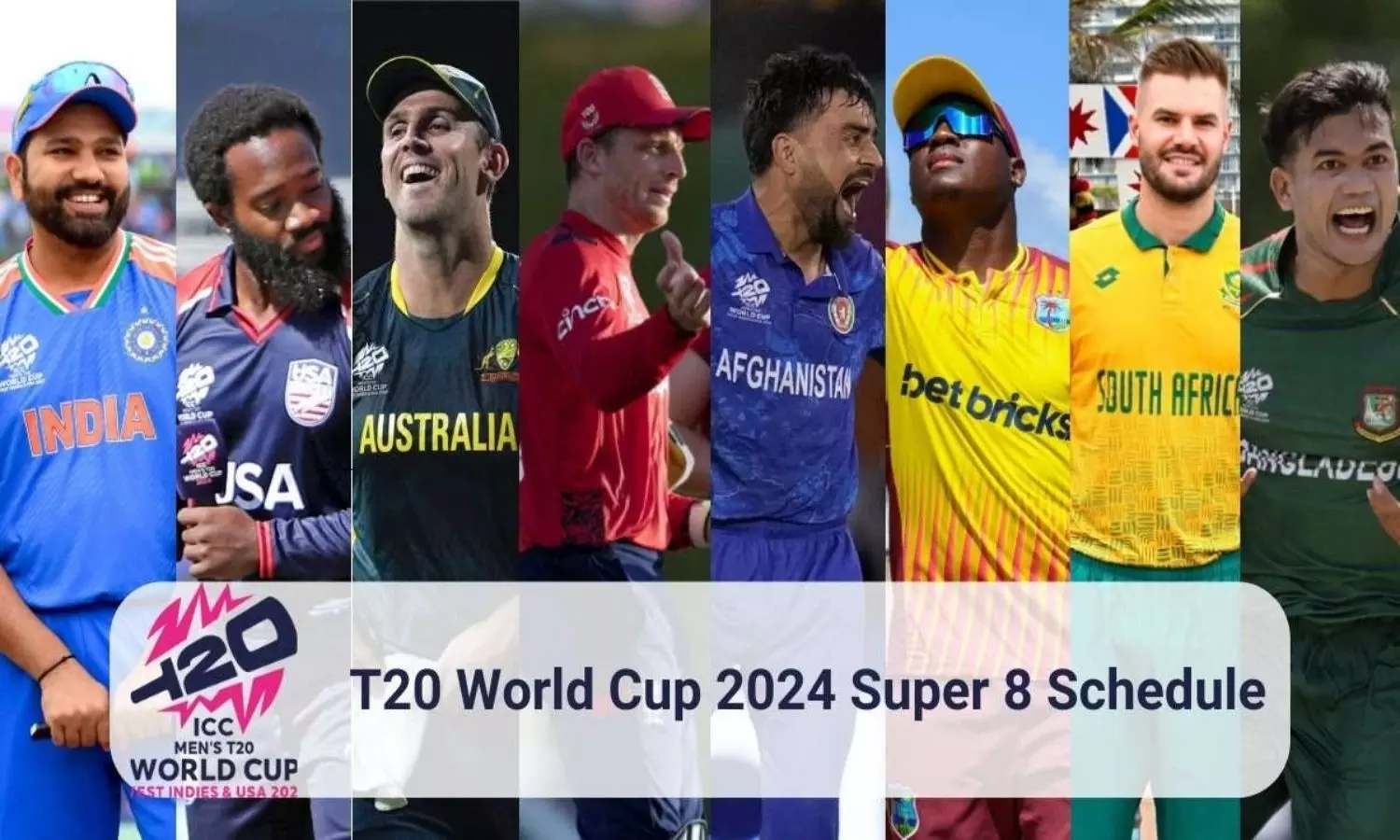 T20 World Cup 2024 Super 8 Full Schedule Starts From 19th June